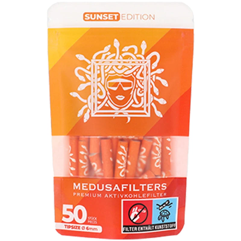 Medusa Aktivkohlefilter Sunset Edition 50er