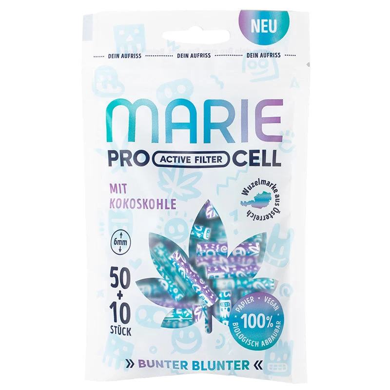 Marie Filter ProCell AF Bunter Blunter 10 Beutel á 60 Stück