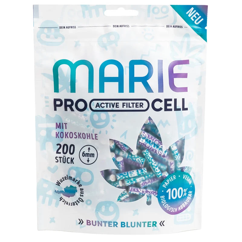 Marie Filter ProCell AF Bunter Blunter 200 Stück pro Beutel