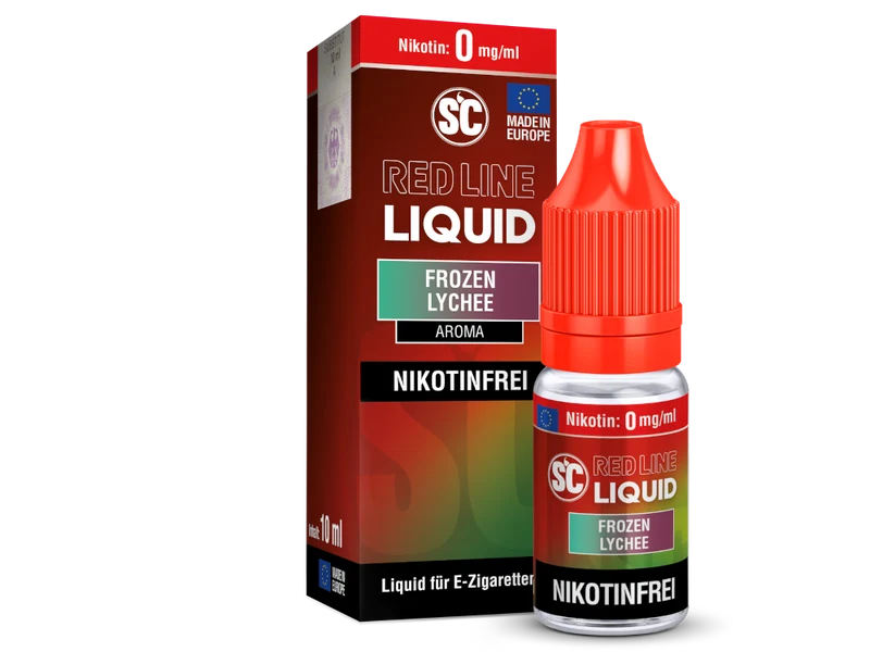 SC - Red Line - Frozen Lychee - 10ml Fertigliquid (Nikotinfrei/Nikotinsalz)