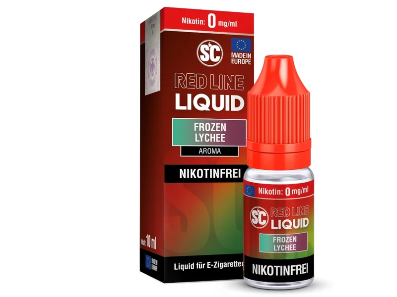 SC - Red Line - Frozen Lychee - 10ml Fertigliquid (Nikotinfrei/Nikotinsalz)
