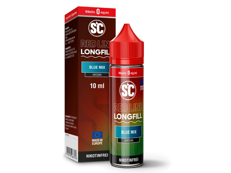 SC - Red Line - Blue Mix - Longfill Aroma 10ml (60ml Flasche)