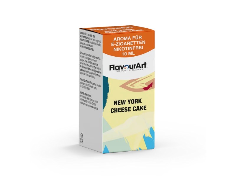 FlavourArt - New York Cheese Cake - Konzentrat Aroma 10ml (10ml Flasche)