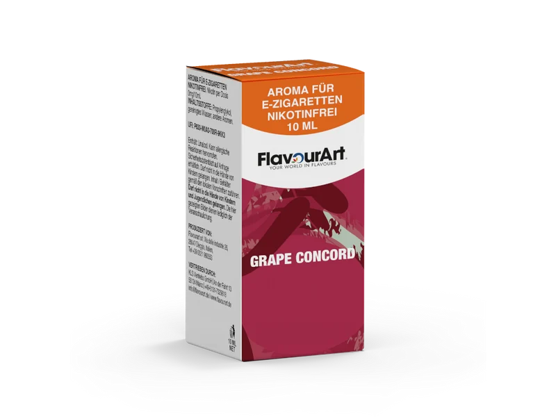 FlavourArt - Grape Concord - Konzentrat Aroma 10ml (10ml Flasche)