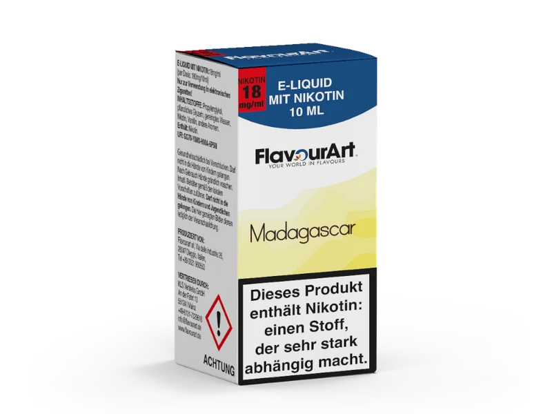 FlavourArt - Madagascar - 10ml Fertigliquid (Nikotin)