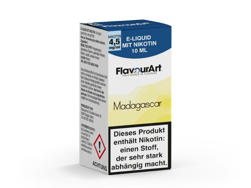 FlavourArt - Madagascar - 10ml Fertigliquid (Nikotin)