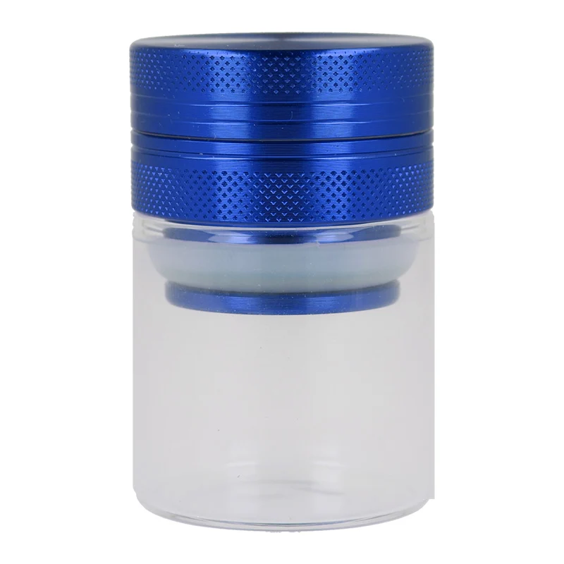 ZORR Grinder mit Glas blau