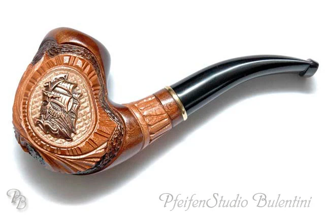 Pfeife Birnholz NAVAL COPPER