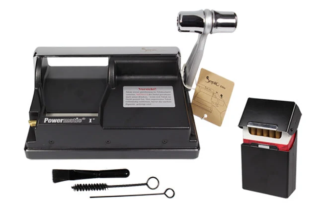Zigarettenstopfmaschine Powermatic 1 Plus Elite + Alu Box sw
