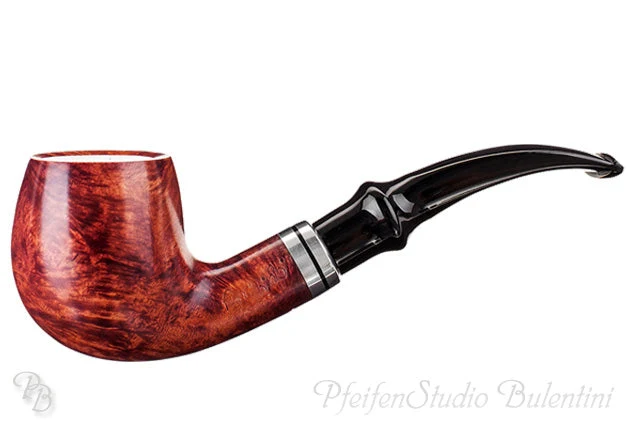 Bruyere Pfeife mit Meerschaumeinsatz Angelo 014 BENT