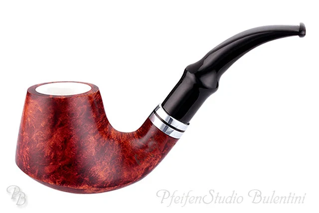 Bruyere Pfeife mit Meerschaumeinsatz Angelo 013 FULL BENT