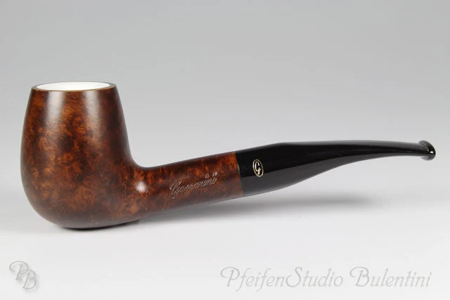 Bruyere Pfeife mit Meerschaumeinsatz TERRA 721