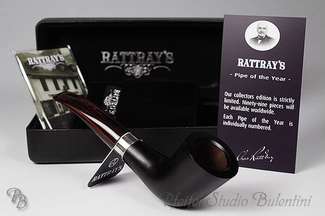 Bruyere Pfeife RATTRAY´S - POTY schwarz Jahrespfeife 2014