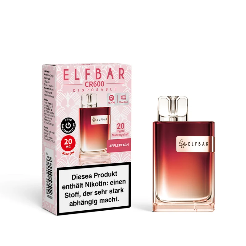 ELFBAR CR600 Apple Peach