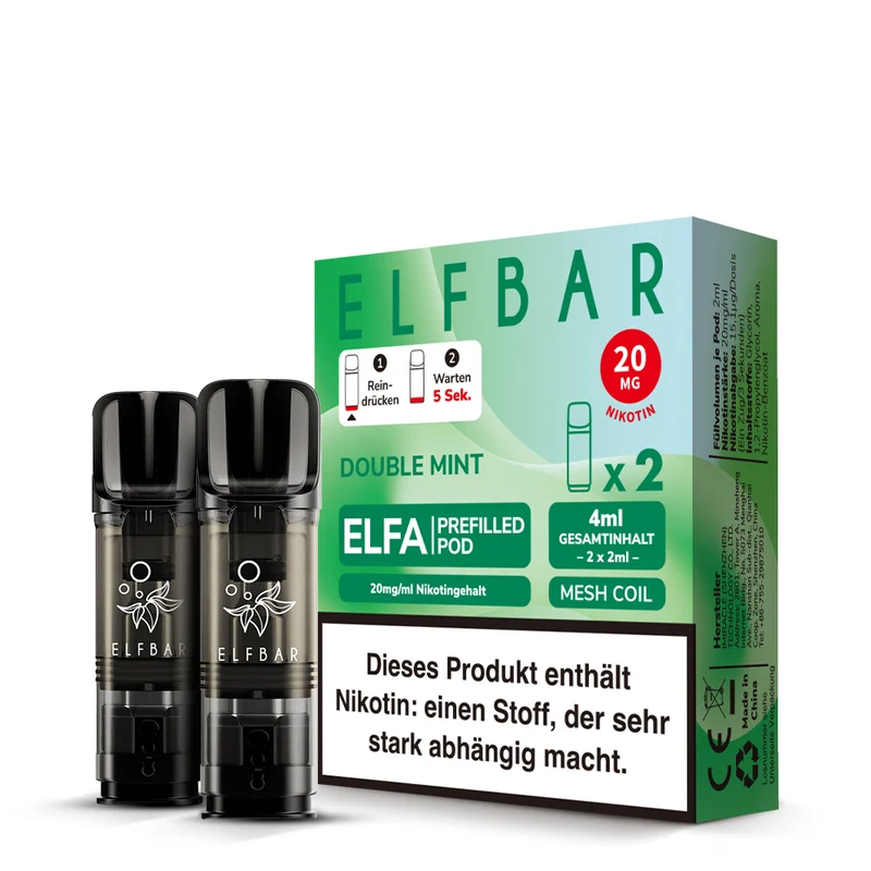 ELFA Prefilled Pod Double Mint