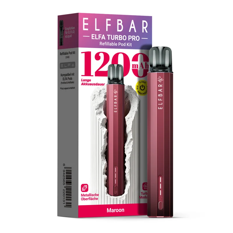 ELFA Turbo Pro Kit Maroon