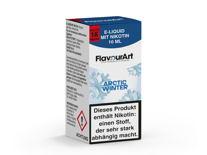 FlavourArt - Arctic Winter - 10ml Fertigliquid (Nikotin)