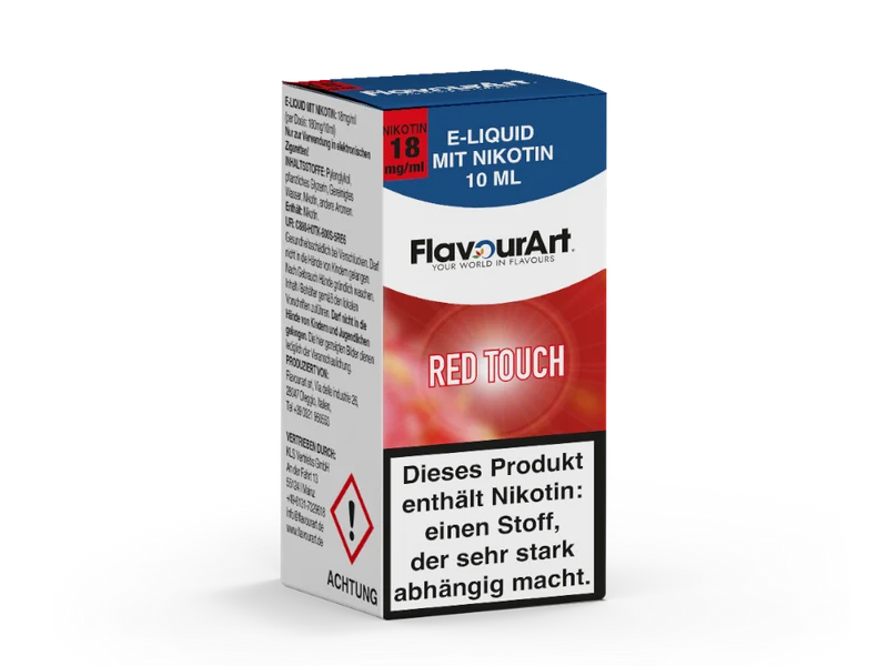 FlavourArt - Red Touch - 10ml Fertigliquid (Nikotin)