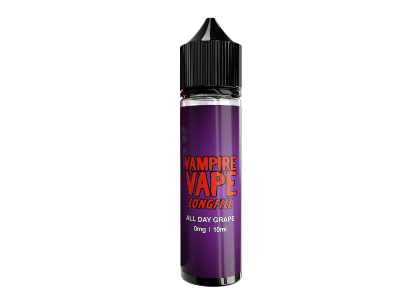Vampire Vape - All Day Grape - Longfill Aroma 10ml (60ml Flasche)
