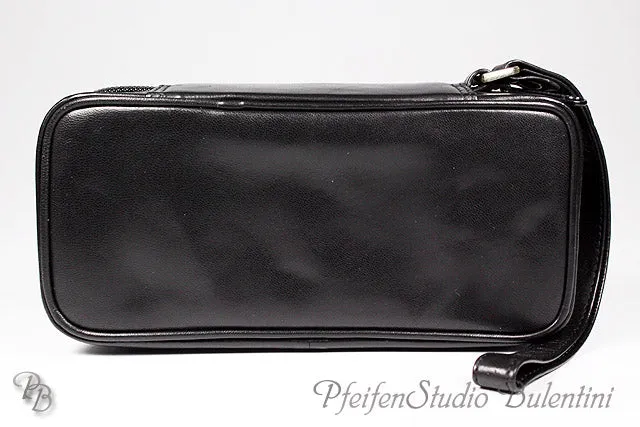 Pfeifentasche VIKING Echt Leder für 2 Pfeifen mit Tabakbeutel 02