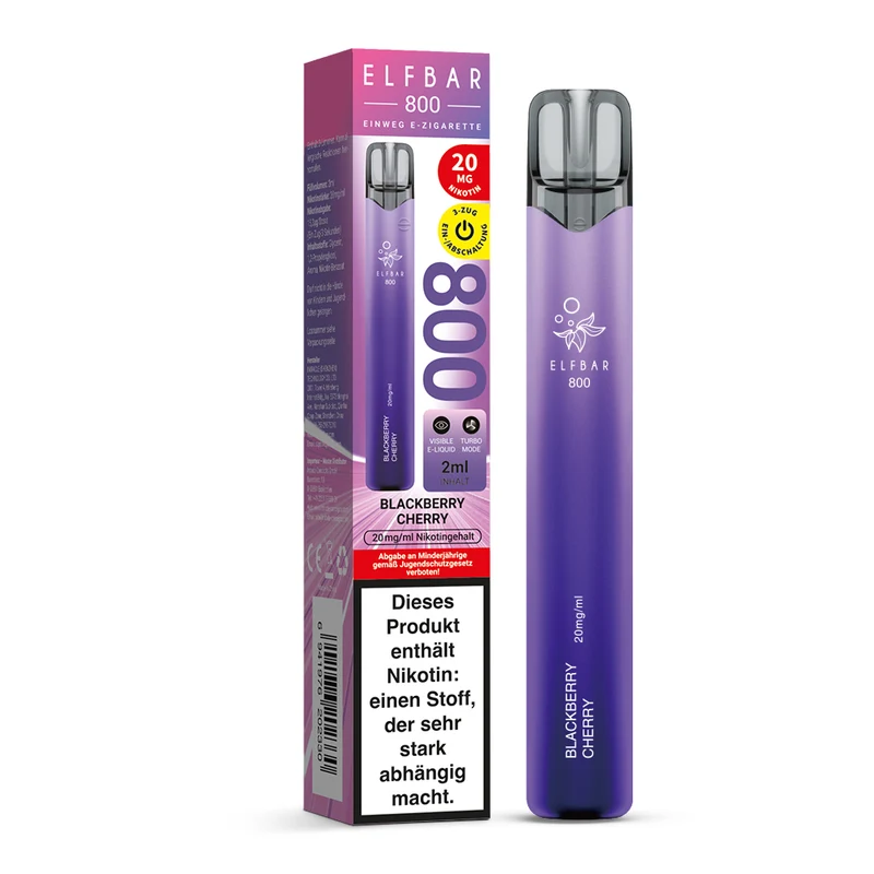 ELFBAR 800 Blackberry Cherry