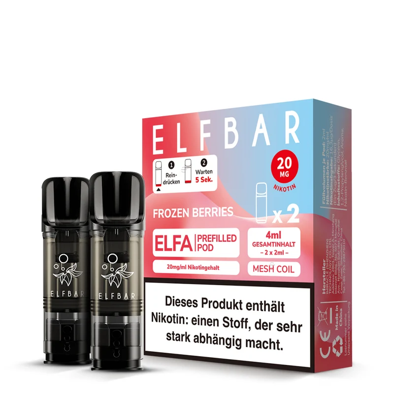 ELFA Prefilled Pod Frozen Berries