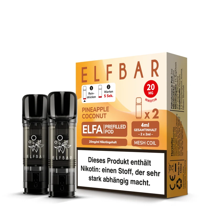 ELFA Prefilled Pod Pineapple Coconut