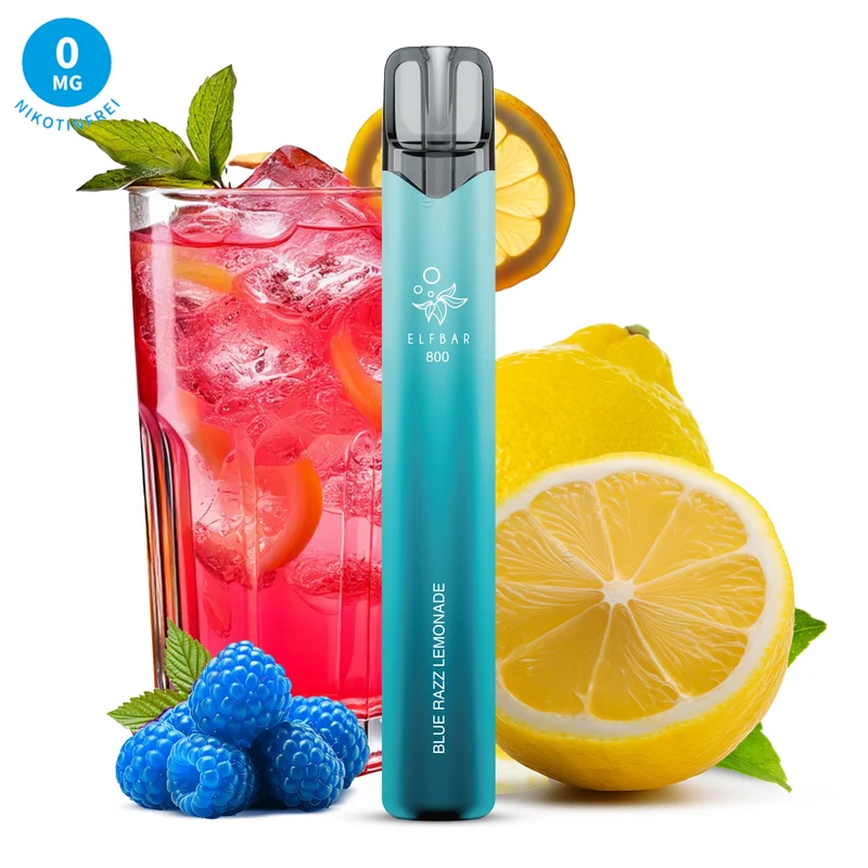 ELFBAR 800 Blue Razz Lemonade (nikotinfrei)