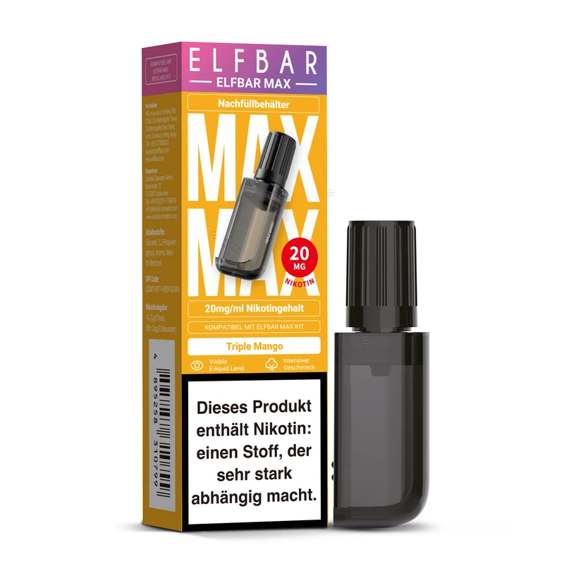 ELFBAR MAX Nachfüllbehälter Triple Mango