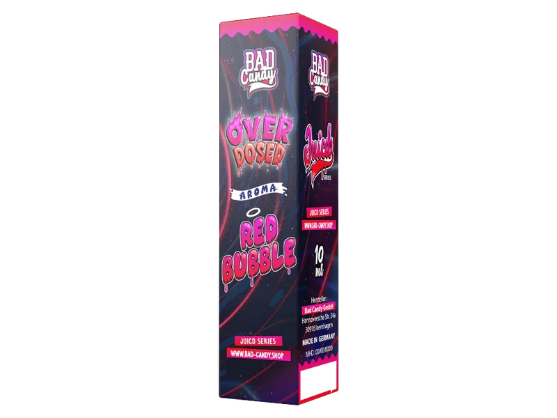 Bad Candy Liquids - Juicd - Red Bubble - Longfill Aroma 10ml (60ml Flasche)