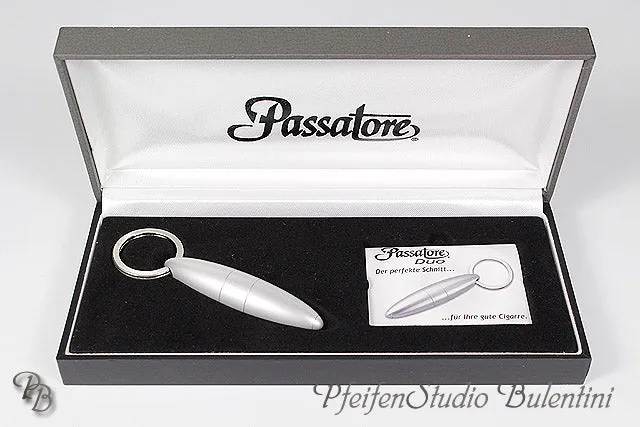 PASSATORE Duo Zigarrenbohrer Schlüsselanhänger, chrom satin