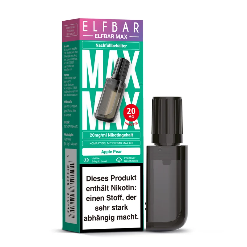 ELFBAR MAX Nachfüllbehälter Apple Pear