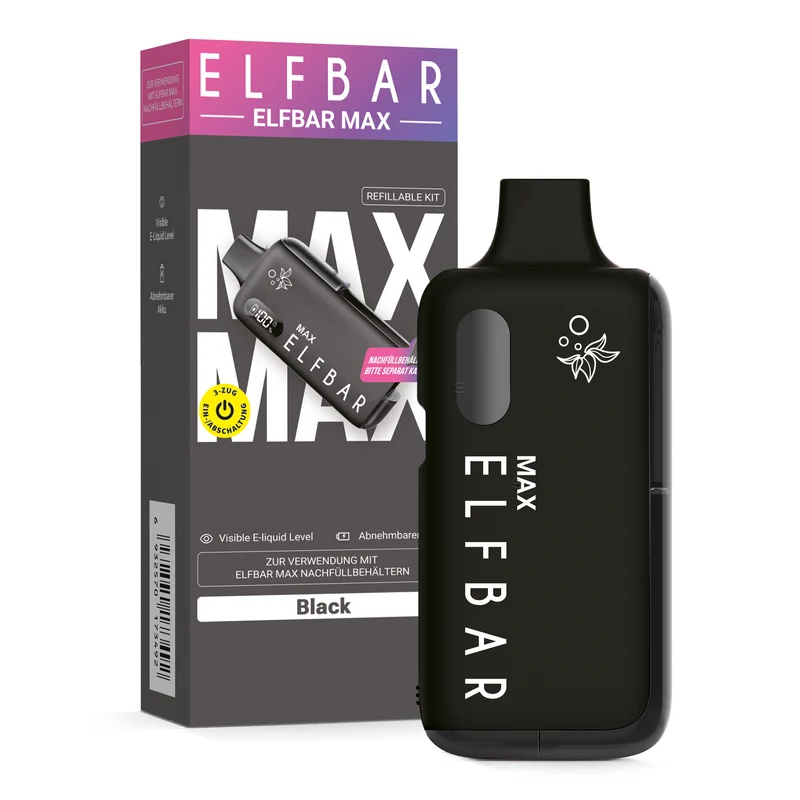 ELFBAR MAX Kit Black
