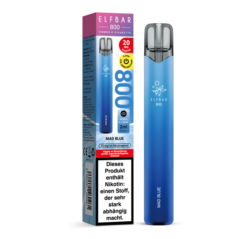 ELFBAR 800 Mad Blue