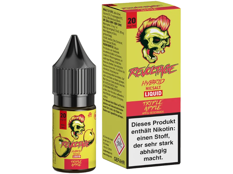 Revoltage - Tripple Apple - 10ml Fertigliquid (Hybrid Nikotinsalz)