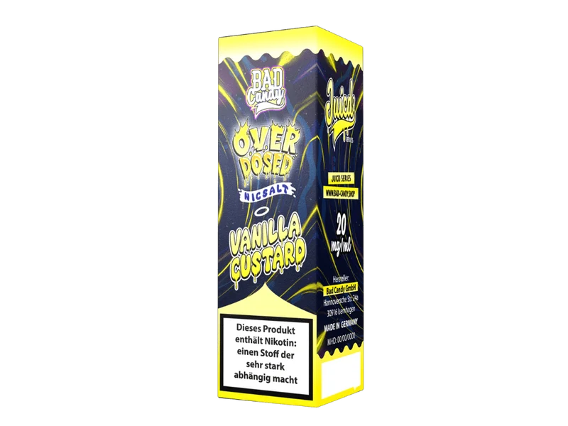 Bad Candy Liquids - Juicd - Vanilla Custard - 10ml Fertigliquid (Nikotinsalz)