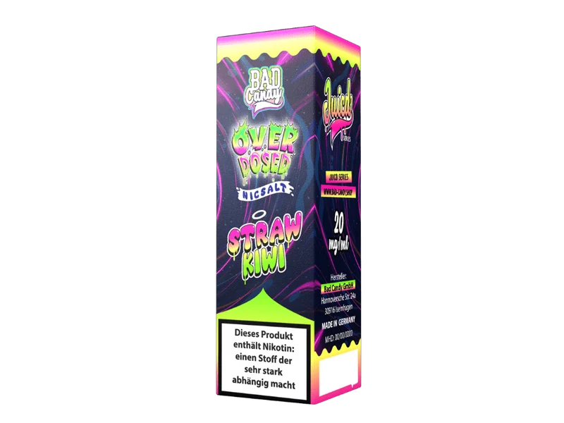 Bad Candy Liquids - Juicd - Straw Kiwi - 10ml Fertigliquid (Nikotinsalz)