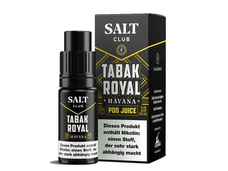 Salt Club - Flavorist Tabak Royal - Havana - 10ml Fertigliquid (Nikotinsalz)