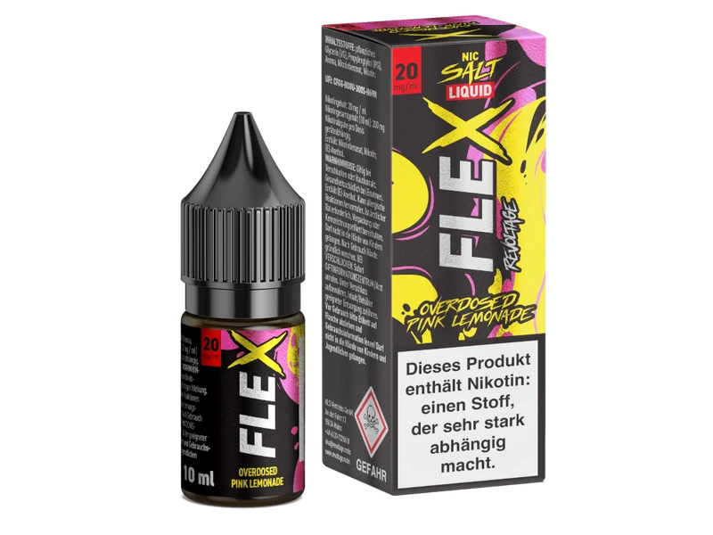 Revoltage - FLEX - Pink Lemonade - 10ml Fertigliquid (Nikotinfrei/Nikotinsalz)