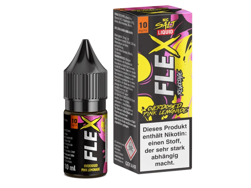 Revoltage - FLEX - Pink Lemonade - 10ml Fertigliquid (Nikotinfrei/Nikotinsalz)