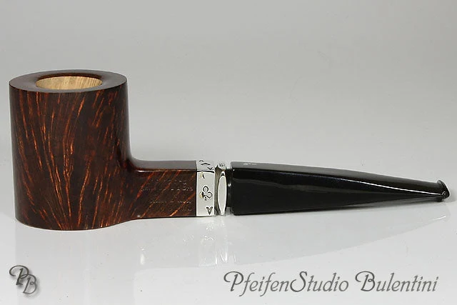 Bruyere Pfeife LANATRA - POKER Braun Billiard