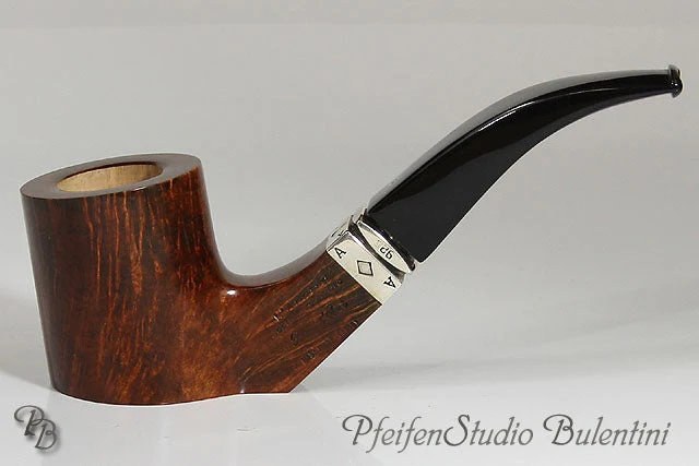 Bruyere Pfeife LANATRA - POKER Braun Bent