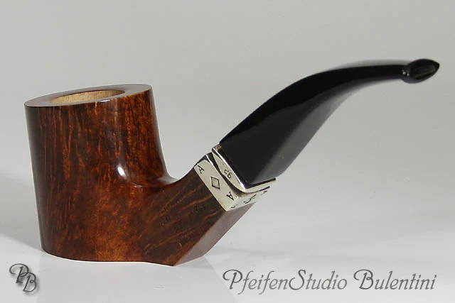 Bruyere Pfeife LANATRA - POKER Braun Bent