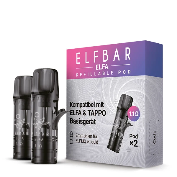 ELFA Refillable Pod 1.1 Ω (Leer-Pod)