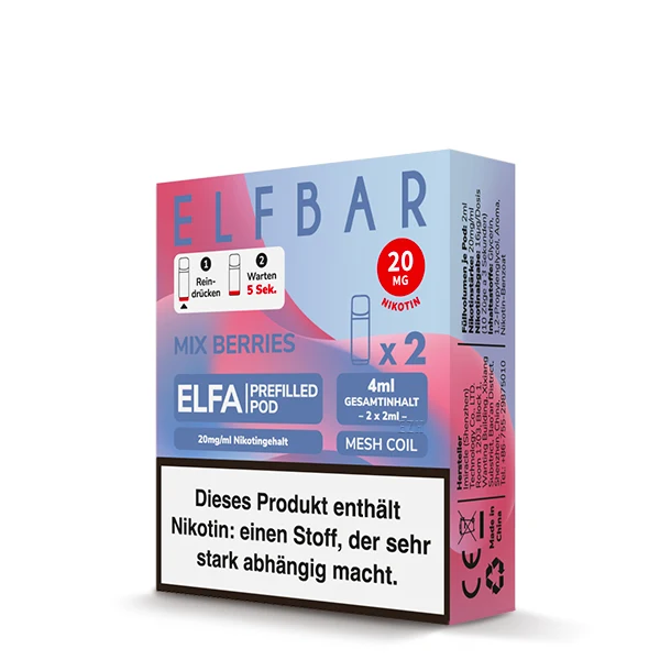 ELFA Prefilled Pod Mix Berries