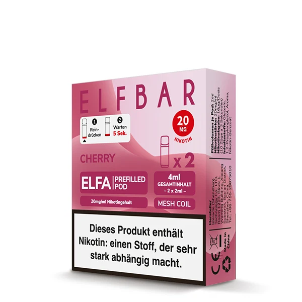 ELFA Prefilled Pod Cherry
