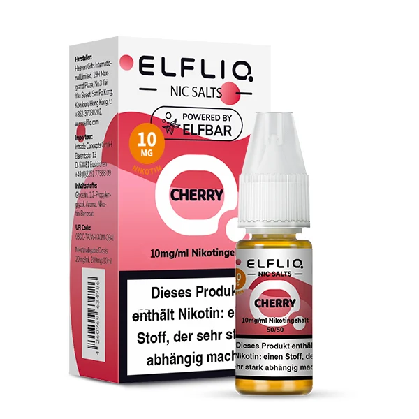 ELFLIQ Cherry Nikotinsalz Liquid