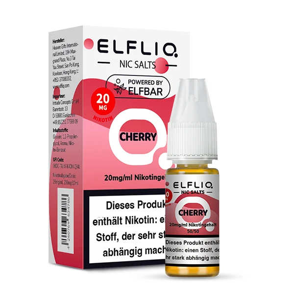 ELFLIQ Cherry Nikotinsalz Liquid