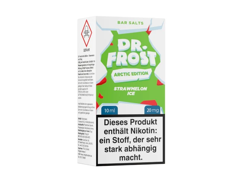 Dr. Frost - Arctic Edition - Strawmelon Ice - 10ml Fertigliquid (Nikotinsalz)