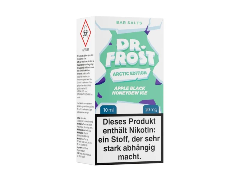Dr. Frost - Arctic Edition - Apple Black Honeydew Ice - 10ml Fertigliquid (Nikotinsalz)